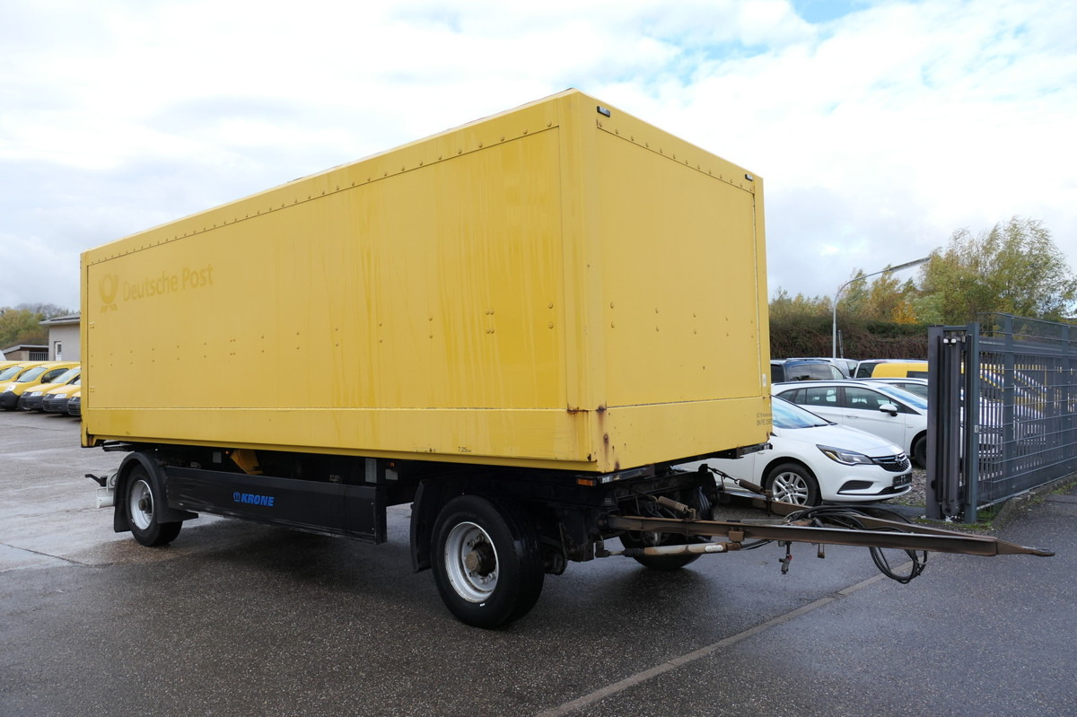 KRONE AZK 18 EL PORTALTÜREN - مقطورة صندوق مغلق: صورة 1 KRONE AZK 18 EL PORTALTÜREN - مقطورة صندوق مغلق: صورة 1