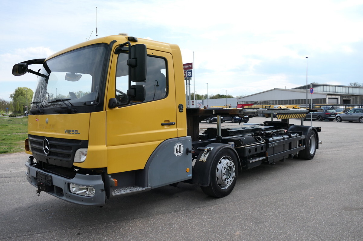 شاحنات الحاويات / جسم علوي قابل للتغيير شاحنة MERCEDES-BENZ KAMAG WBH 25 Wiesel Terberg Umsetzfahrz. Sattelk: صورة 8