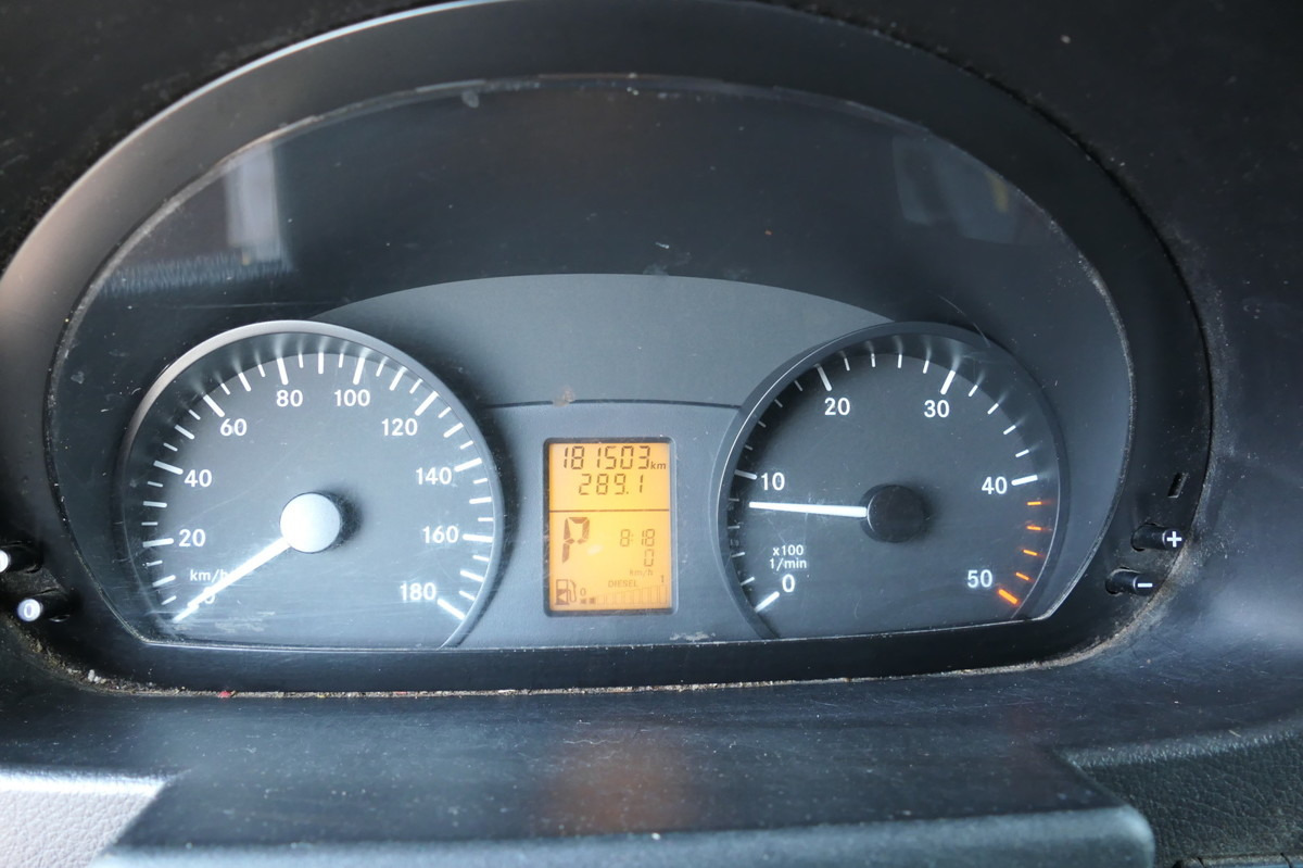 MERCEDES-BENZ SPRINTER 310 CDI MAXI EURO-5 KOFFER REGALE KAMER MERCEDES-BENZ SPRINTER 310 CDI MAXI EURO-5 KOFFER REGALE KAMER: صورة 12