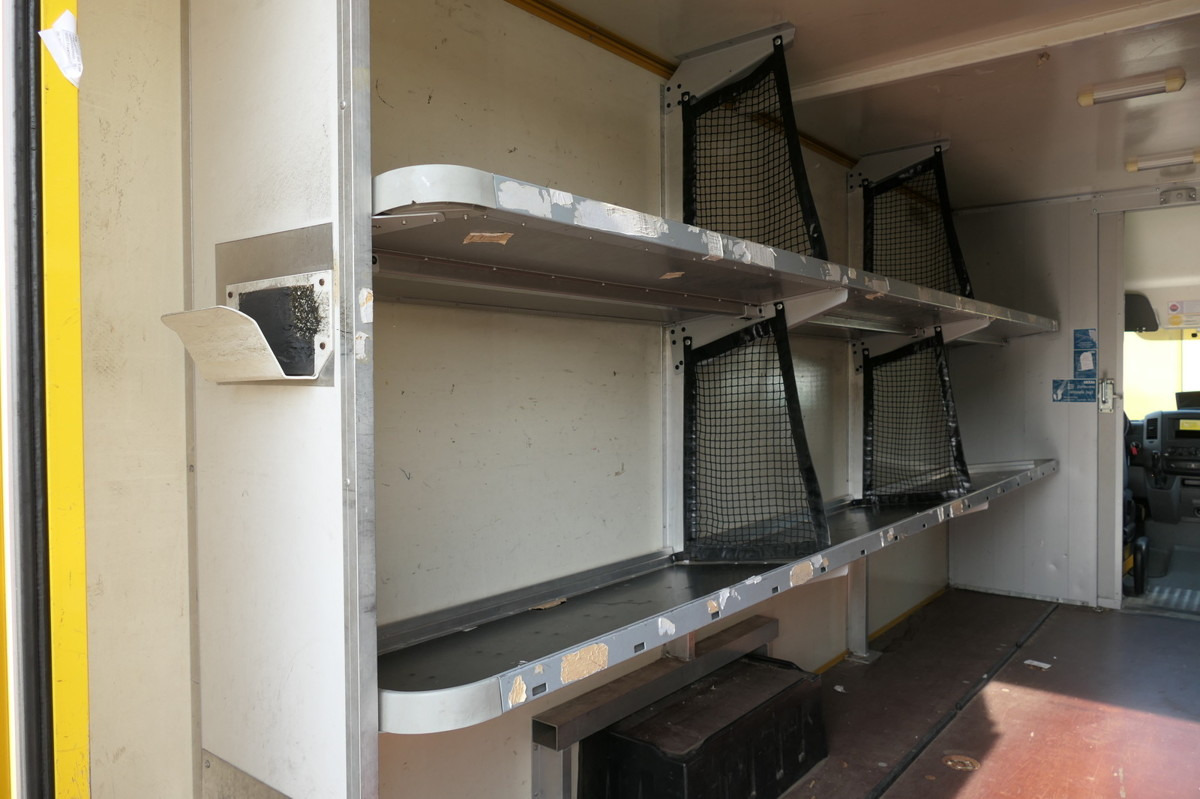 شاحنة مغلقة الصندوق MERCEDES-BENZ SPRINTER 310 CDI MAXI EURO-5 KOFFER REGALE KAMER: صورة 7