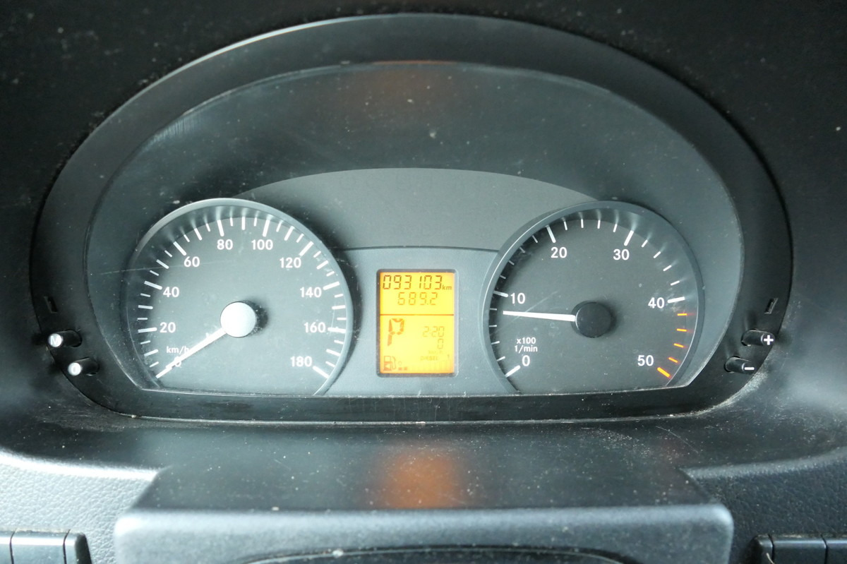 شاحنة مغلقة الصندوق MERCEDES-BENZ SPRINTER 310 CDI MAXI EURO-5 KOFFER REGALE KAMER: صورة 13