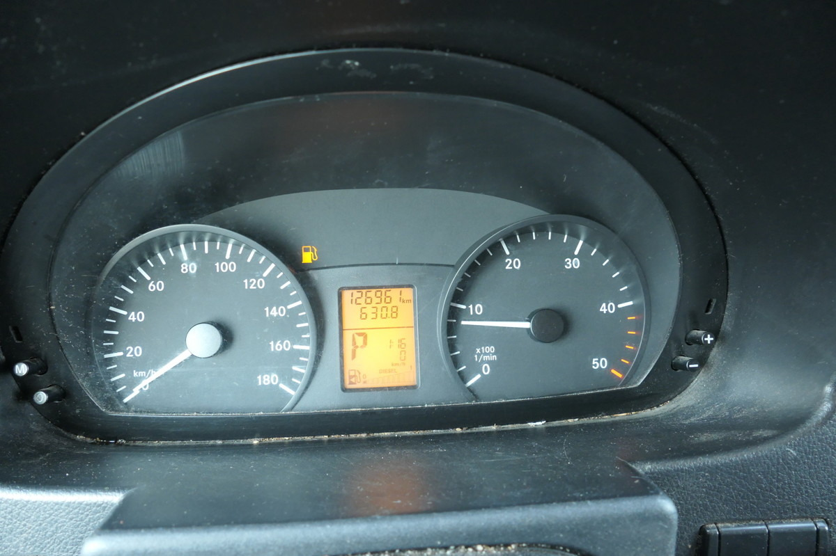 شاحنة مغلقة الصندوق MERCEDES-BENZ SPRINTER 310 CDI MAXI EURO-5 KOFFER REGALE KAMER: صورة 12