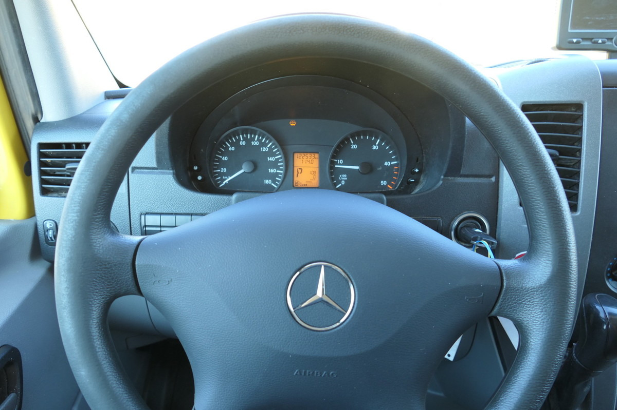 شاحنة مغلقة الصندوق MERCEDES-BENZ SPRINTER 310 CDI MAXI EURO-5 KOFFER REGALE KAMER: صورة 13
