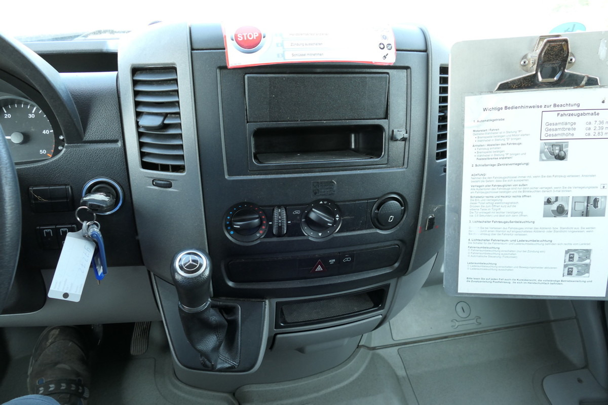شاحنة مغلقة الصندوق MERCEDES-BENZ SPRINTER 310 CDI MAXI EURO-5 KOFFER REGALE KAMER: صورة 11