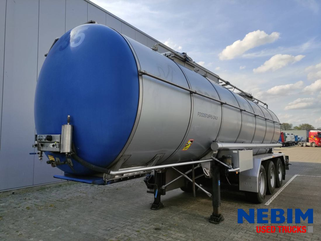 Burg BPO 12-27 Z - 26.165L - Inox Pump - نصف مقطورة صهريج: صورة 1 Burg BPO 12-27 Z - 26.165L - Inox Pump - نصف مقطورة صهريج: صورة 1