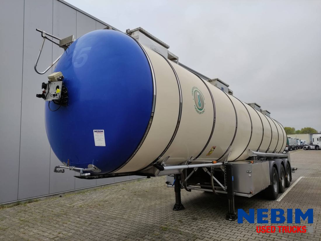 Feldbinder TSA 33.3-3 - 3 comp. 8.000 / 22.500 / 3.000 Ltr. - نصف مقطورة صهريج: صورة 1 Feldbinder TSA 33.3-3 - 3 comp. 8.000 / 22.500 / 3.000 Ltr. - نصف مقطورة صهريج: صورة 1