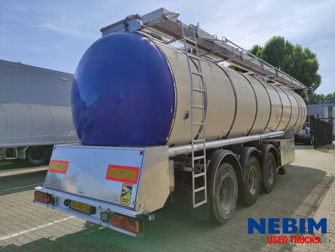 Feldbinder TSA 33.3 electric pump - 3 comp. 8.000 / 22.500 / 3.000 Ltr. - نصف مقطورة صهريج: صورة 2 Feldbinder TSA 33.3 electric pump - 3 comp. 8.000 / 22.500 / 3.000 Ltr. - نصف مقطورة صهريج: صورة 2