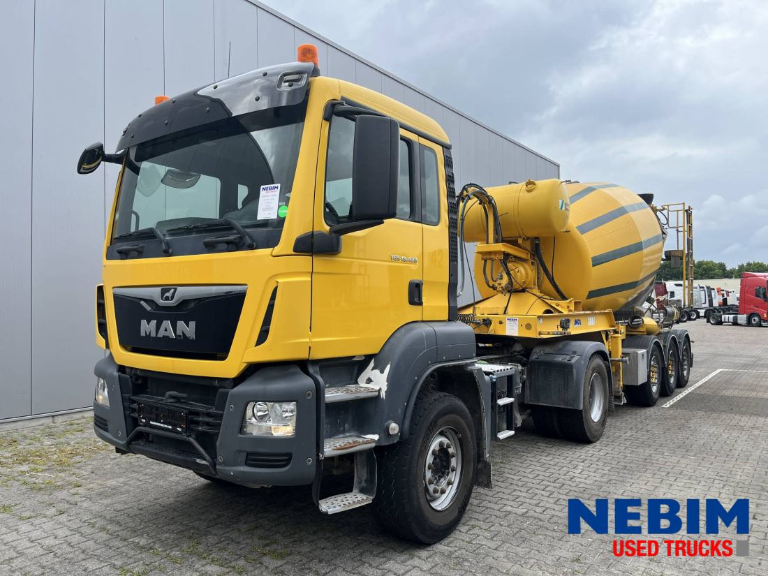 MAN TGS 41 TGS410 + Mixer 12m3 - شاحنة خلاطة خرسانة: صورة 1 MAN TGS 41 TGS410 + Mixer 12m3 - شاحنة خلاطة خرسانة: صورة 1