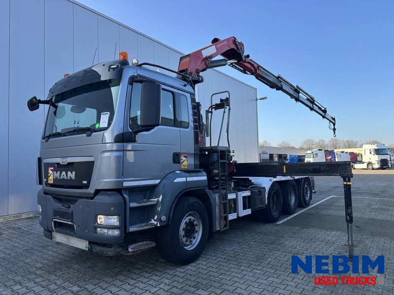 MAN TGS 420 8x4 TRIPLE - HMF 2620 K5 - 22,7t/m CRANE / KRAN - شاحنة ذات خطاف, شاحنة كرين: صورة 1 MAN TGS 420 8x4 TRIPLE - HMF 2620 K5 - 22,7t/m CRANE / KRAN - شاحنة ذات خطاف, شاحنة كرين: صورة 1