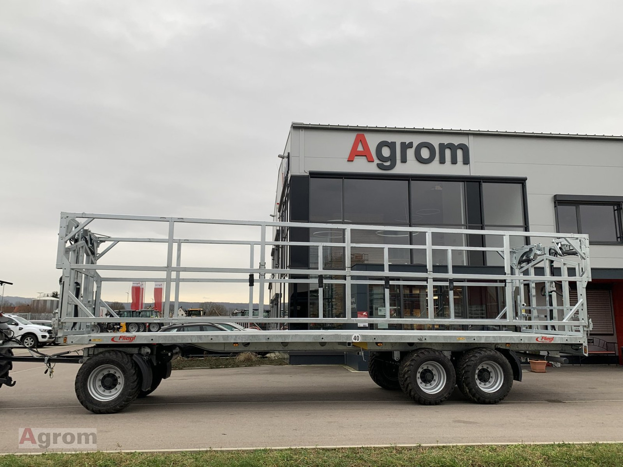 Fliegl DPW 210 BL - مقطورة منصة زراعية: صورة 2 Fliegl DPW 210 BL - مقطورة منصة زراعية: صورة 2