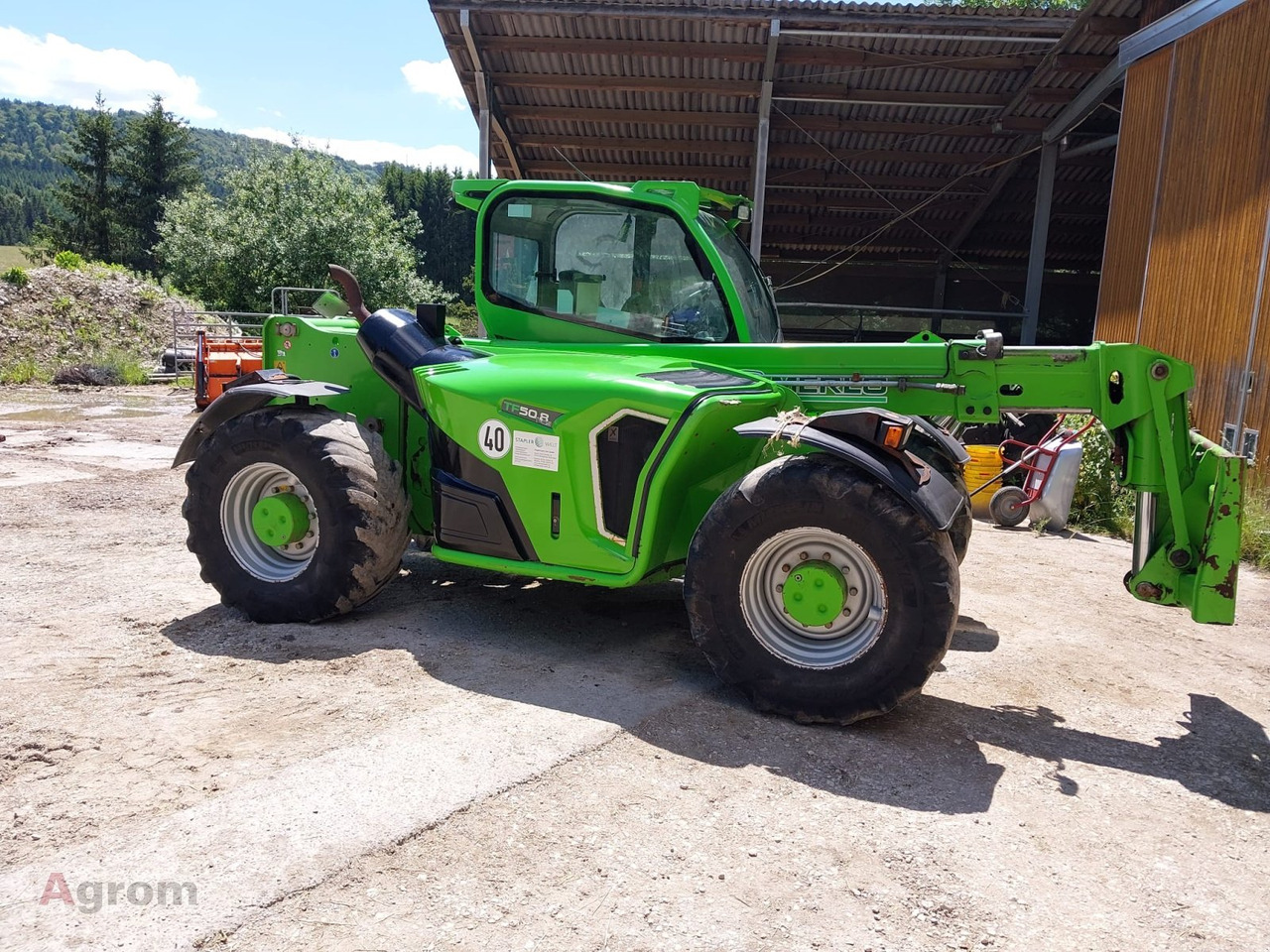 رافعة تلسكوبية Merlo TF 50.8 TCS-156: صورة 7