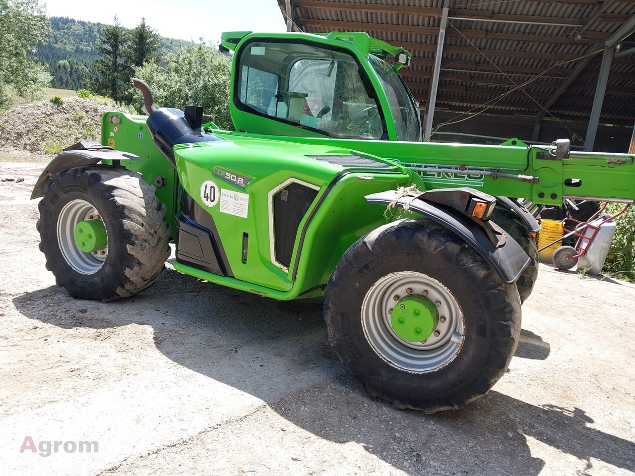 Merlo TF 50.8 TCS-156 - رافعة تلسكوبية: صورة 3 Merlo TF 50.8 TCS-156 - رافعة تلسكوبية: صورة 3