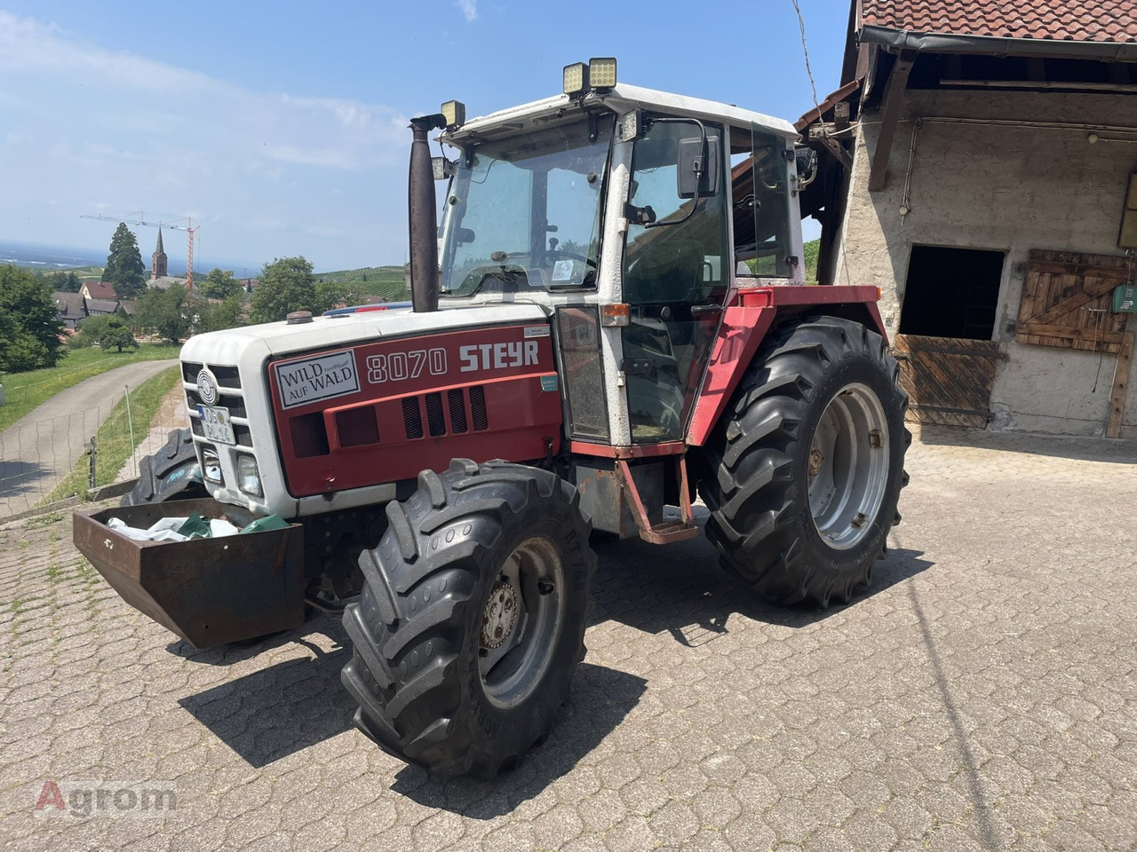 Steyr 8070 - جرار: صورة 1 Steyr 8070 - جرار: صورة 1