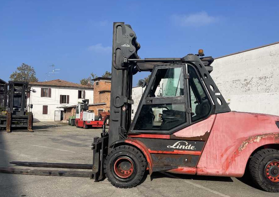 Linde H 80 D-02/1100 - رافعة شوكية ديزل: صورة 3 Linde H 80 D-02/1100 - رافعة شوكية ديزل: صورة 3