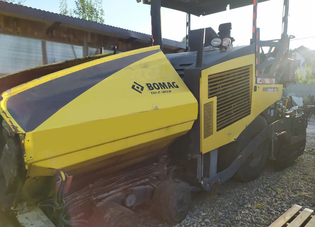 Bomag BF 800 P - مدادة الأسفلت: صورة 2 Bomag BF 800 P - مدادة الأسفلت: صورة 2