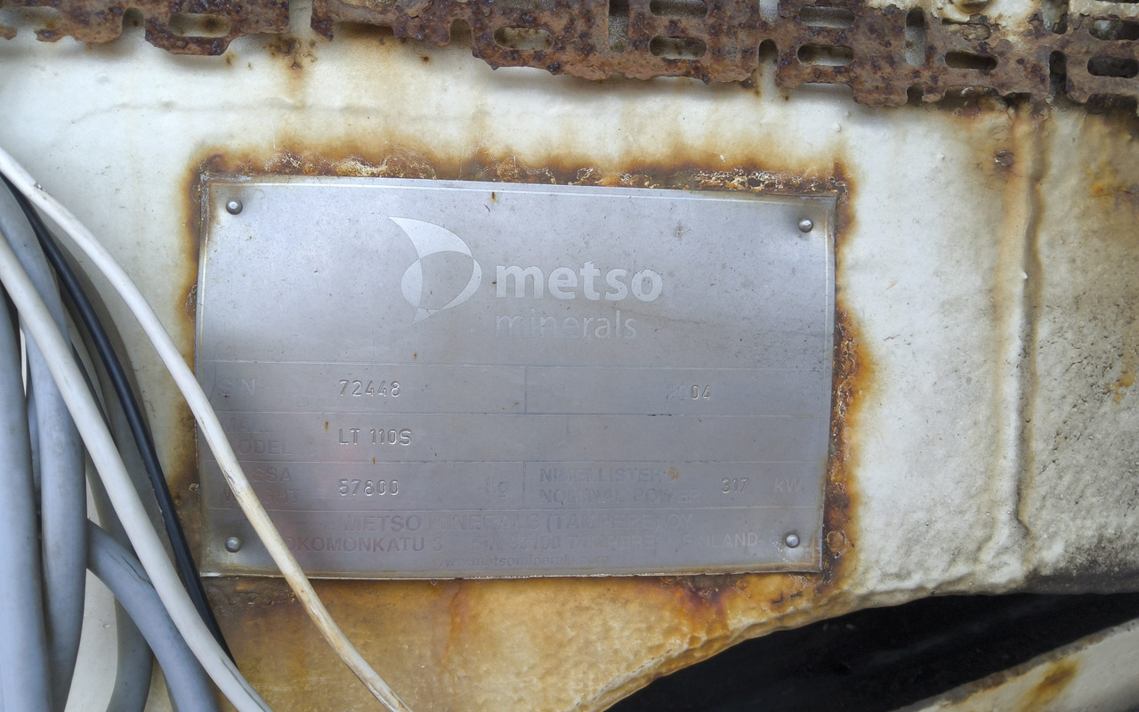 كسارة فكية Metso LT110: صورة 14 كسارة فكية Metso LT110: صورة 14