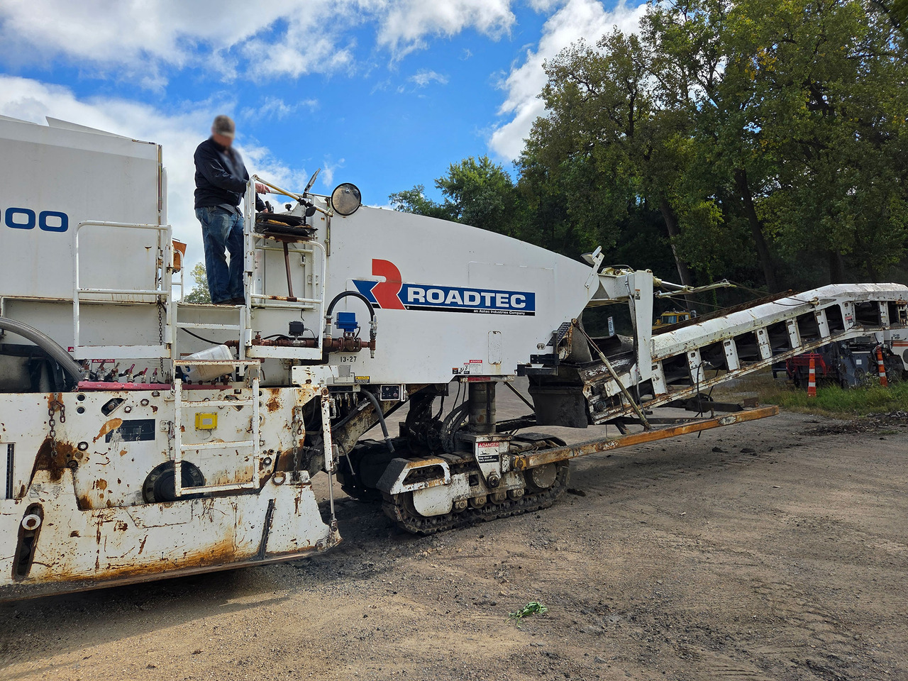 Roadtec RX-900 - قشاطة أسفلت: صورة 4 Roadtec RX-900 - قشاطة أسفلت: صورة 4