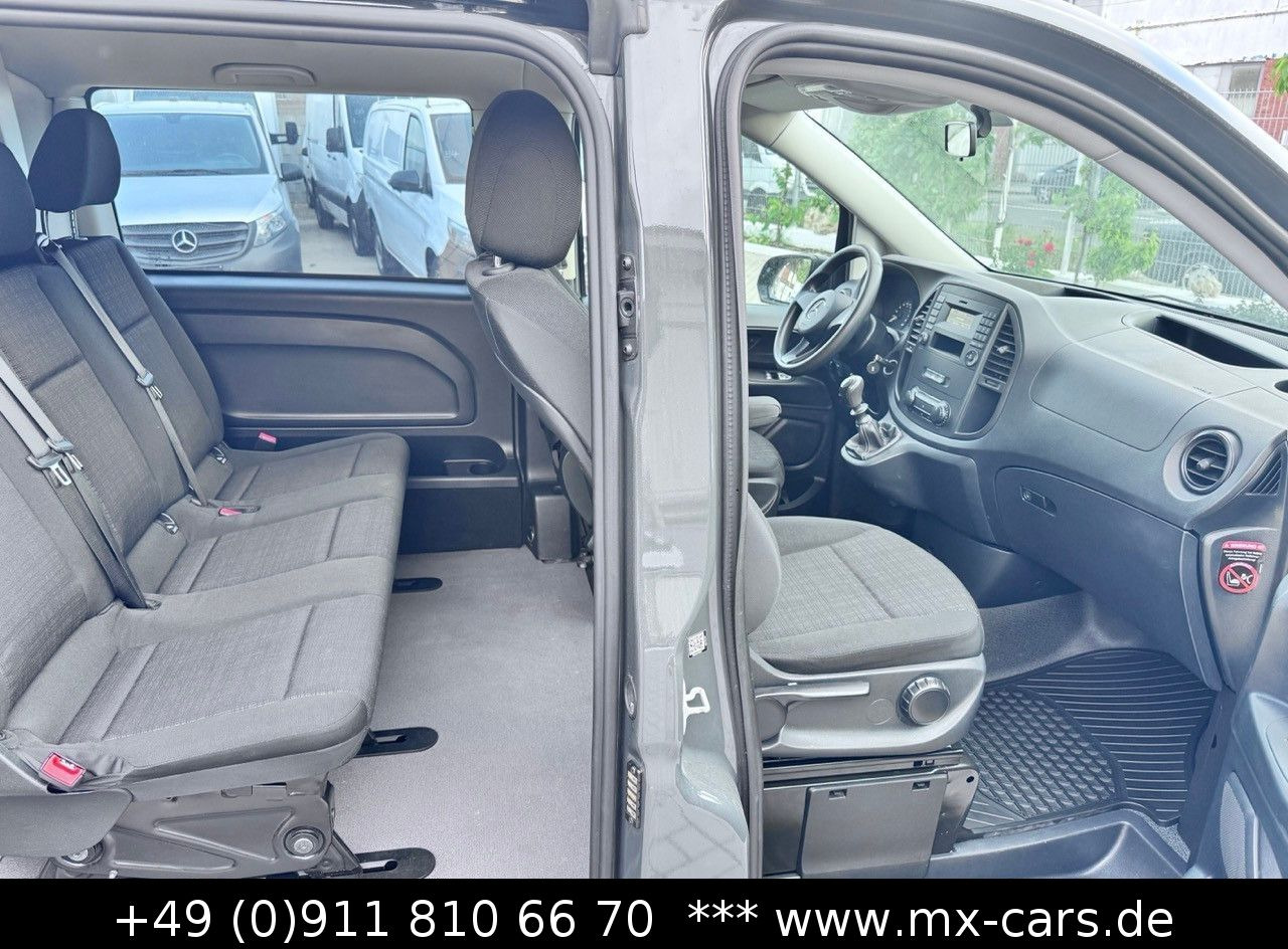 فان المدمجة Mercedes-Benz Vito 114 extralang Doka Mixto Klima AHK 5 Sitze: صورة 18