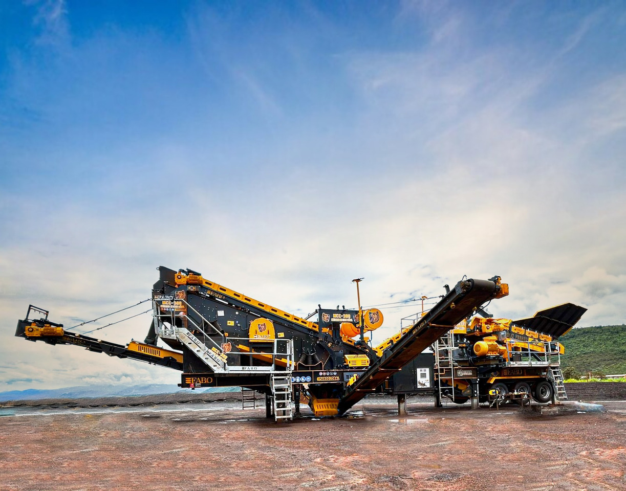 FABO MCC 300 SERIES 220-340 TPH MOBILE CONE CRUSHER PLANT - كسارة متحركه: صورة 3 FABO MCC 300 SERIES 220-340 TPH MOBILE CONE CRUSHER PLANT - كسارة متحركه: صورة 3