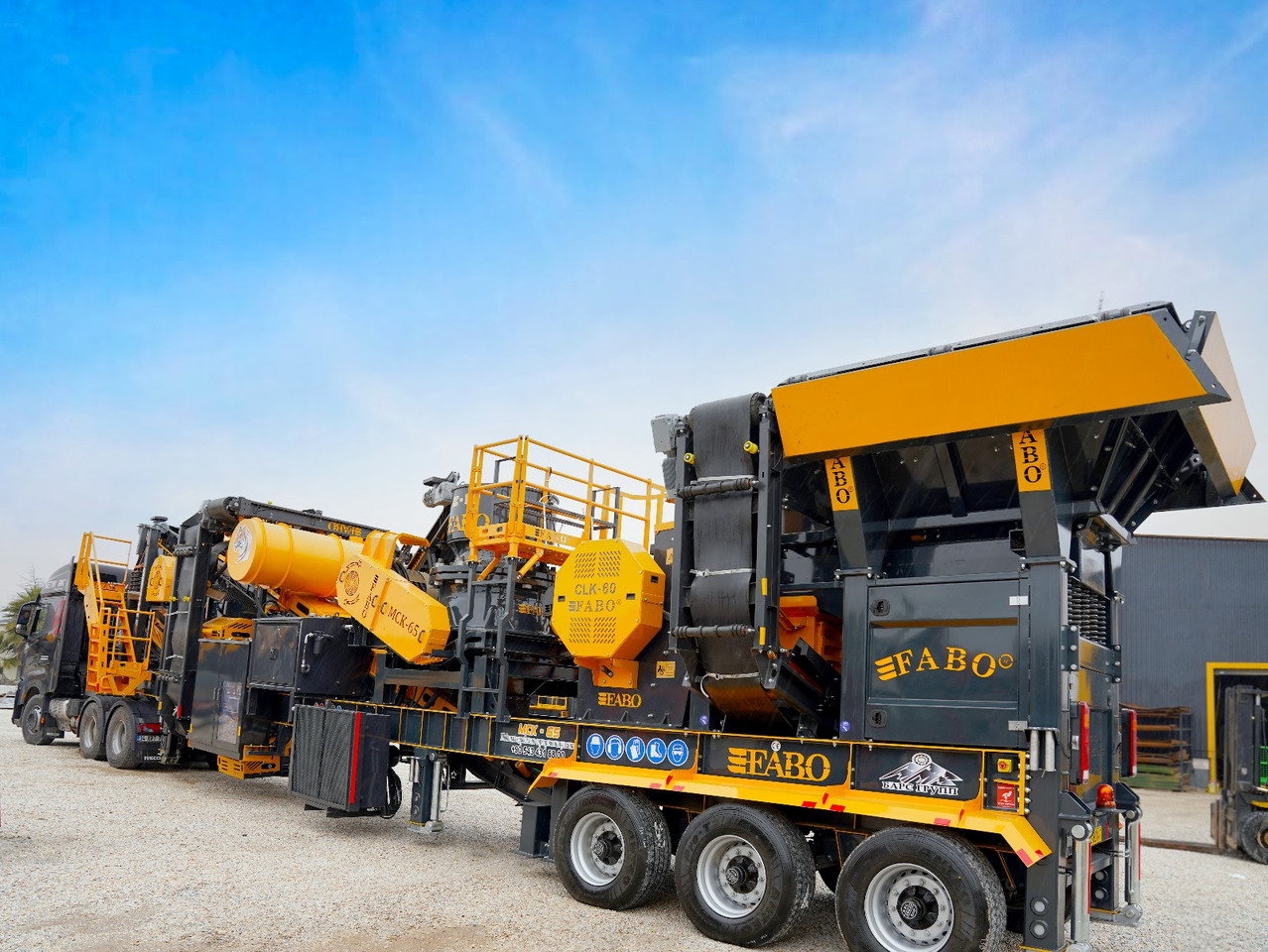 FABO MCK-65 MOBILE CRUSHING & SCREENING PLANT - كسارة متحركه: صورة 5 FABO MCK-65 MOBILE CRUSHING & SCREENING PLANT - كسارة متحركه: صورة 5