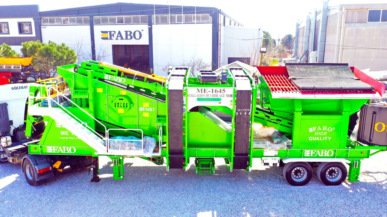 FABO ME 1645 SERIES MOBILE SAND SCREENING PLANT - فرازة: صورة 1 FABO ME 1645 SERIES MOBILE SAND SCREENING PLANT - فرازة: صورة 1