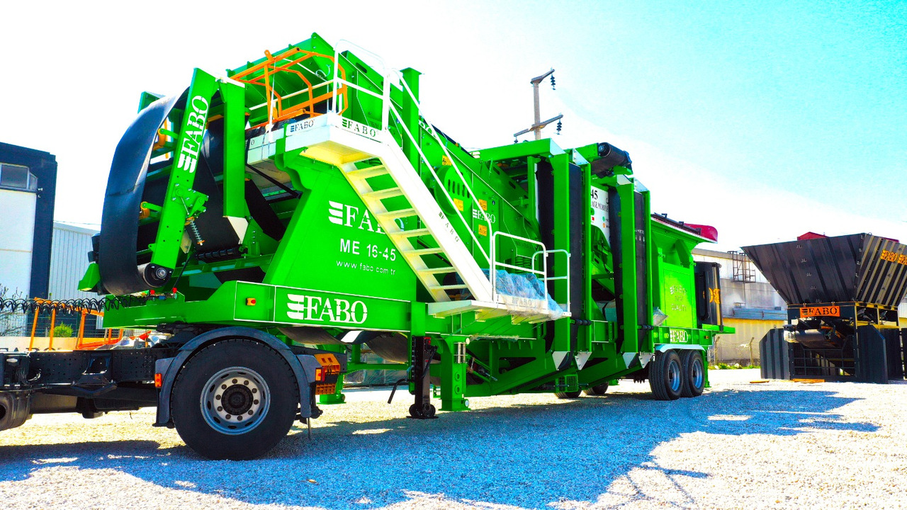FABO ME 1645 SERIES MOBILE SAND SCREENING PLANT - فرازة: صورة 4 FABO ME 1645 SERIES MOBILE SAND SCREENING PLANT - فرازة: صورة 4