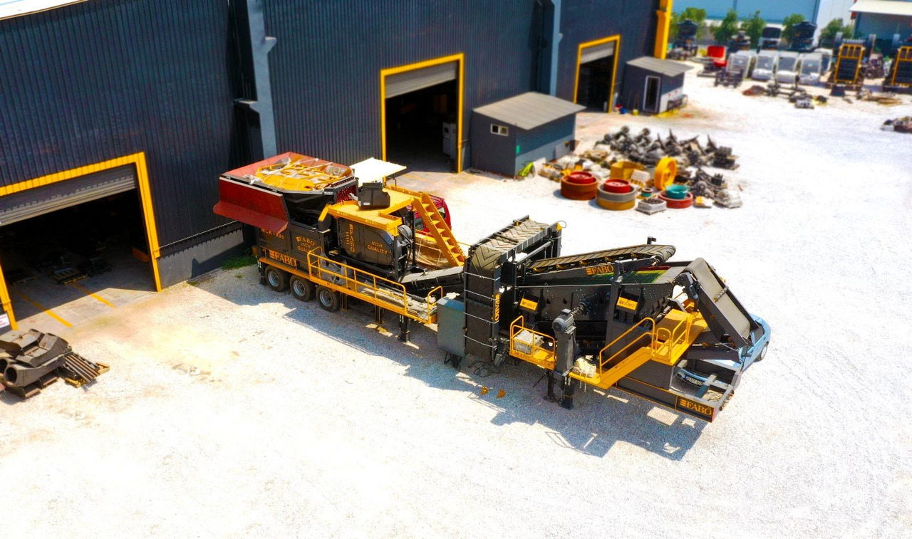 FABO MJC 90 SERIES 120-180 TPH MOBILE CRUSHING & SCREENING PLANT - كسارة متحركه: صورة 1 FABO MJC 90 SERIES 120-180 TPH MOBILE CRUSHING & SCREENING PLANT - كسارة متحركه: صورة 1