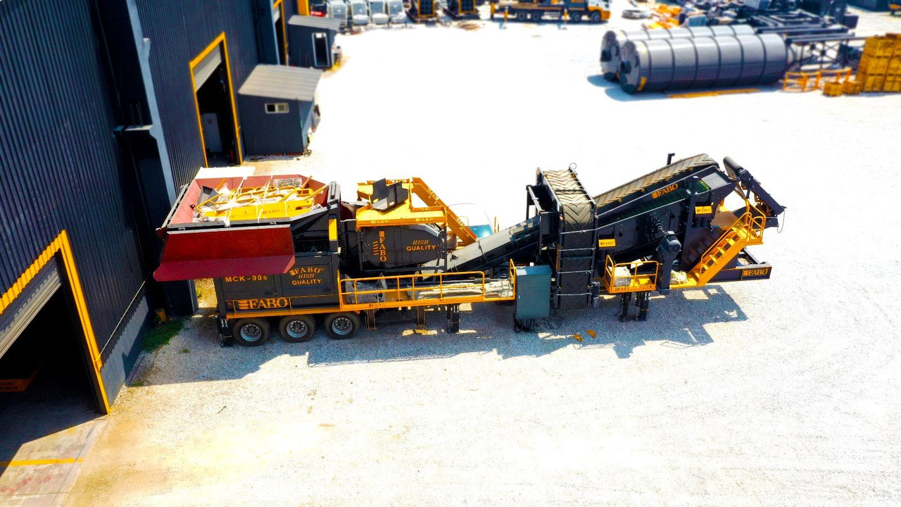 FABO MJC 90 SERIES 120-180 TPH MOBILE CRUSHING & SCREENING PLANT - كسارة متحركه: صورة 4 FABO MJC 90 SERIES 120-180 TPH MOBILE CRUSHING & SCREENING PLANT - كسارة متحركه: صورة 4