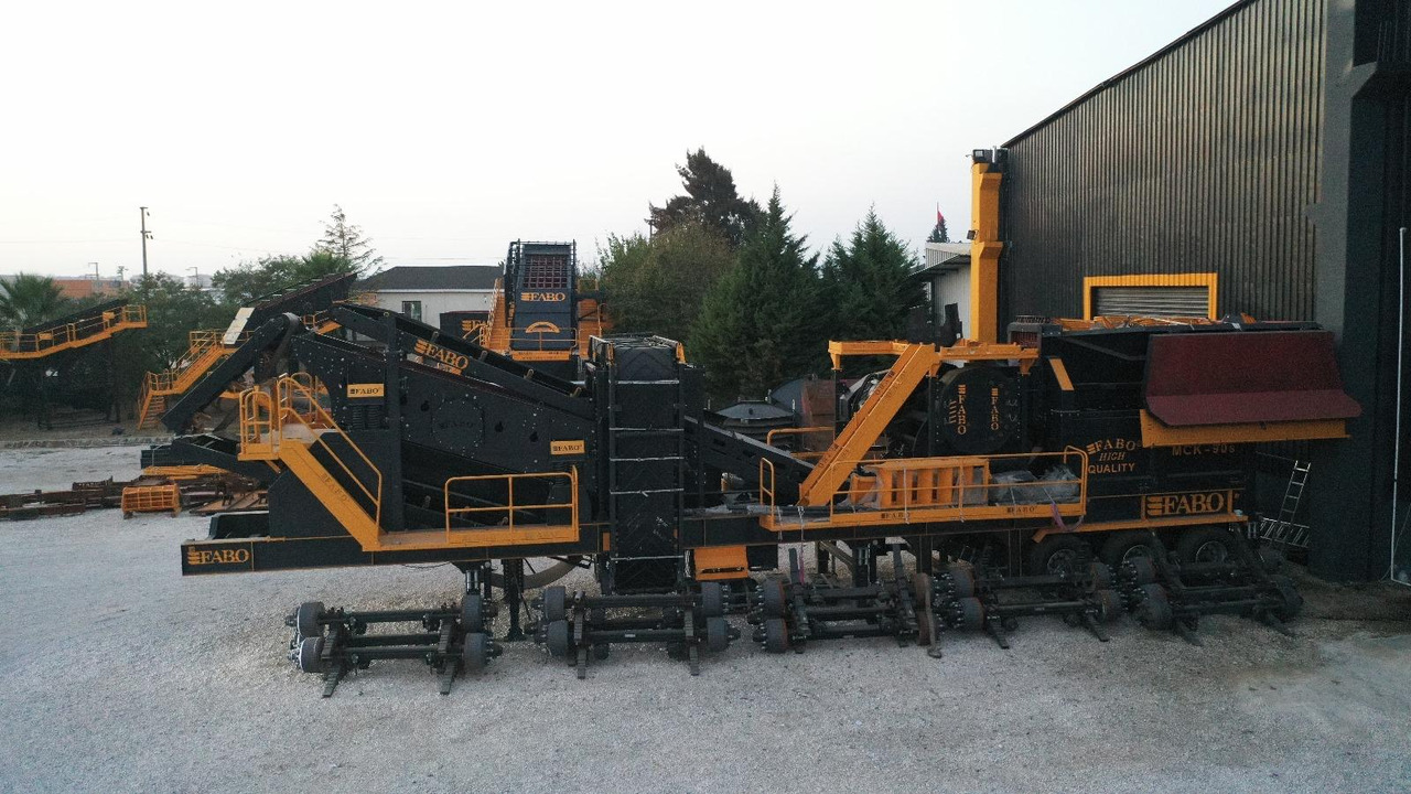 FABO MJC 90 SERIES 120-180 TPH MOBILE CRUSHING & SCREENING PLANT - كسارة متحركه: صورة 3 FABO MJC 90 SERIES 120-180 TPH MOBILE CRUSHING & SCREENING PLANT - كسارة متحركه: صورة 3