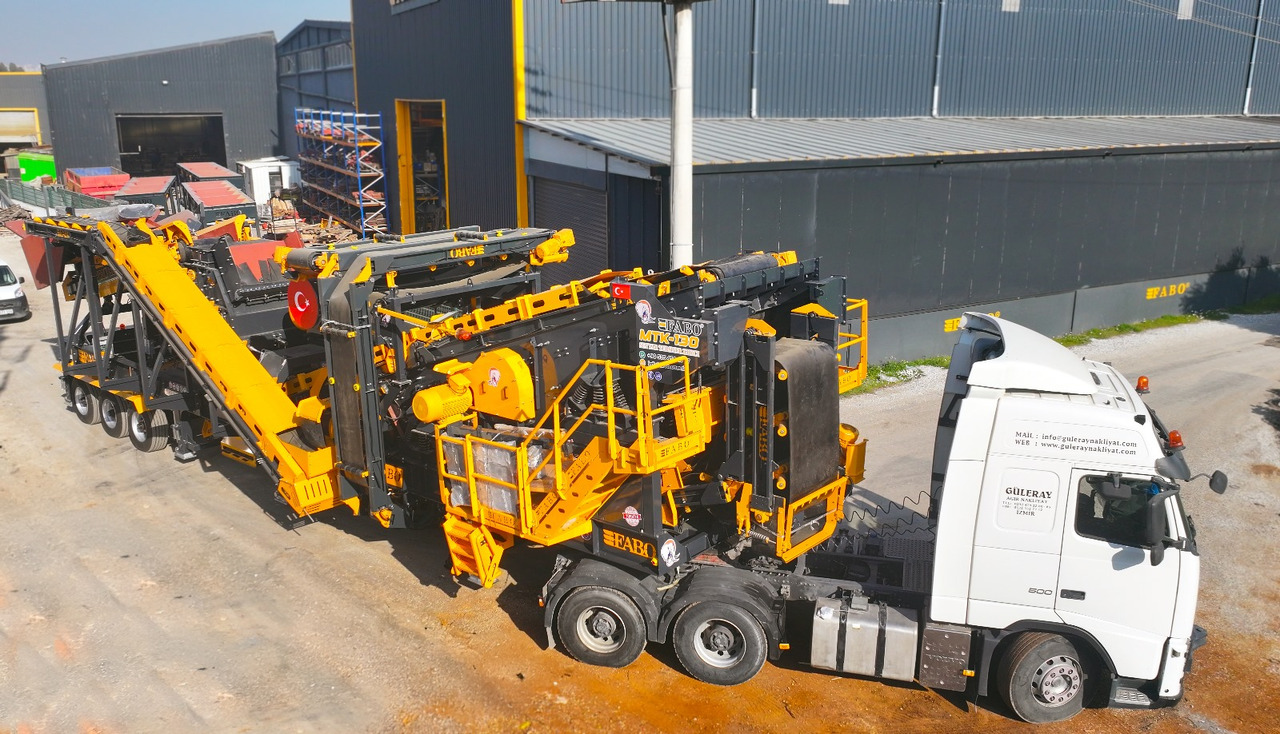 FABO MTK-130 MOBILE CRUSHING & SCREENING PLANT - كسارة متحركه: صورة 1 FABO MTK-130 MOBILE CRUSHING & SCREENING PLANT - كسارة متحركه: صورة 1