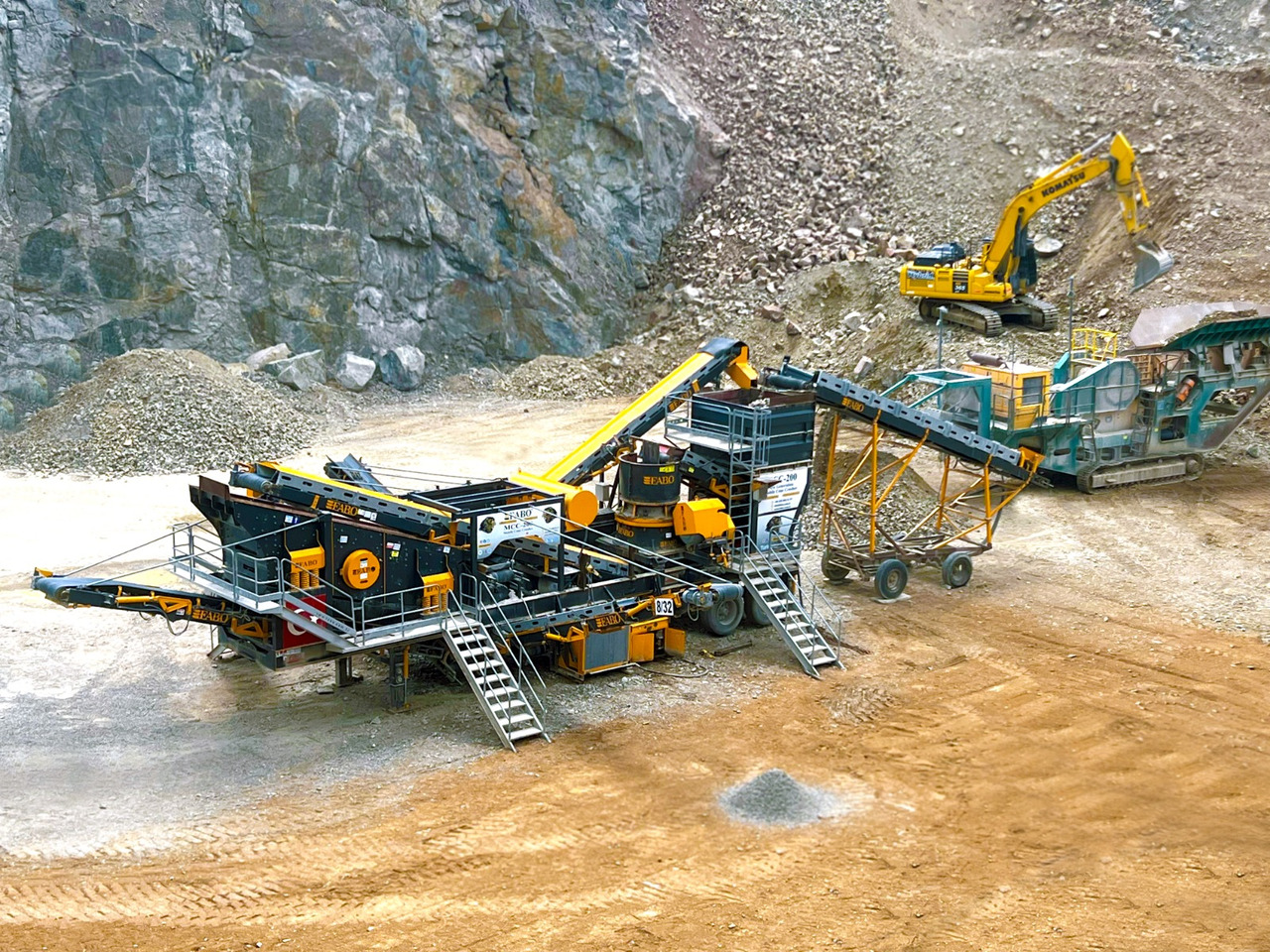 FABO Mining machinery - crushing plant - آلة التعدين: صورة 3 FABO Mining machinery - crushing plant - آلة التعدين: صورة 3