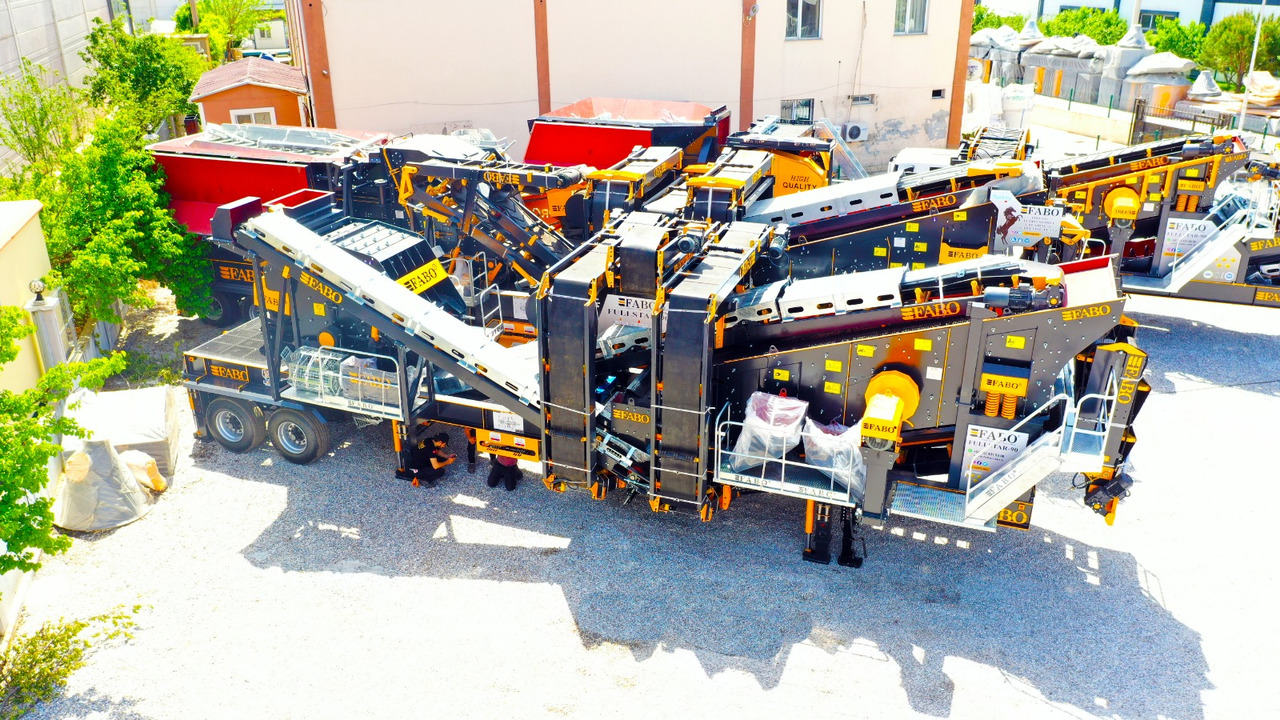 FABO Mining machinery - crushing plant - آلة التعدين: صورة 1 FABO Mining machinery - crushing plant - آلة التعدين: صورة 1
