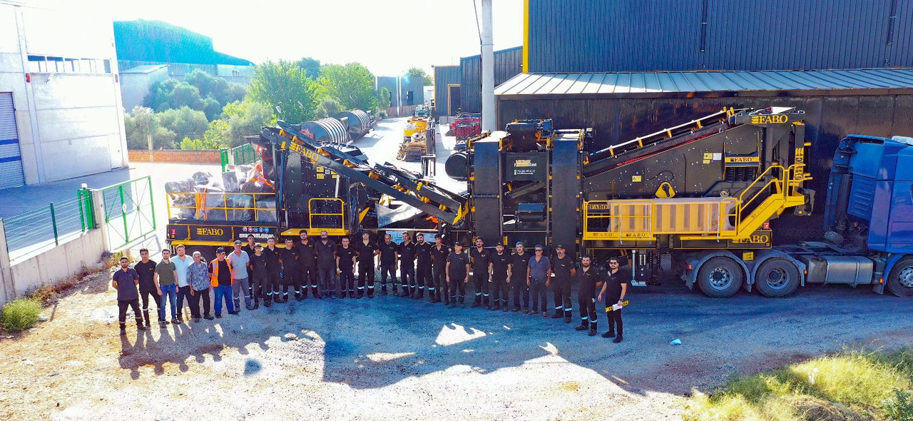 FABO Mining machinery - crushing plant - آلة التعدين: صورة 3 FABO Mining machinery - crushing plant - آلة التعدين: صورة 3