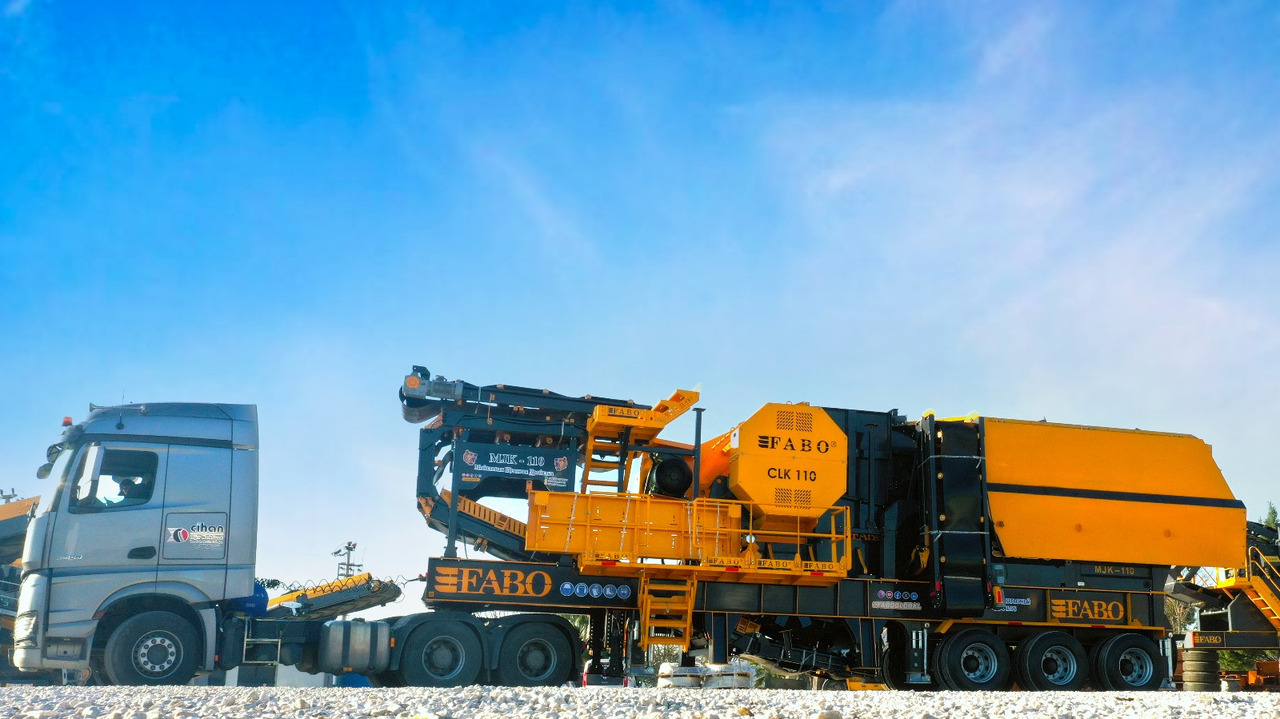 FABO Mobile crusher - كسارة متحركه: صورة 1 FABO Mobile crusher - كسارة متحركه: صورة 1