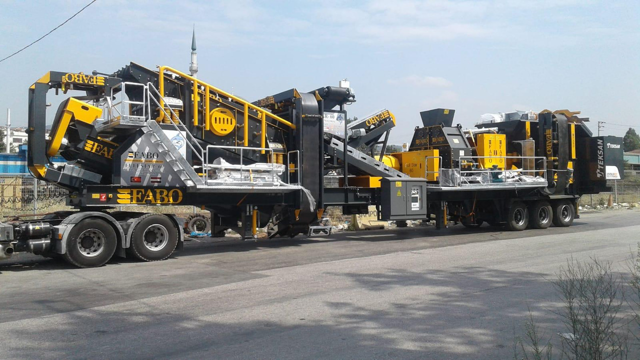 جديدة كسارة متحركه FABO Mobile crusher: صورة 21 جديدة كسارة متحركه FABO Mobile crusher: صورة 21