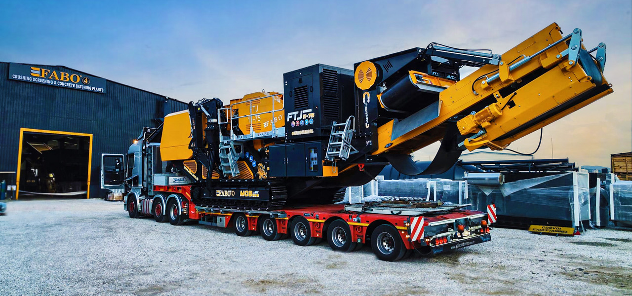 FABO Mobile crusher - كسارة متحركه: صورة 5 FABO Mobile crusher - كسارة متحركه: صورة 5