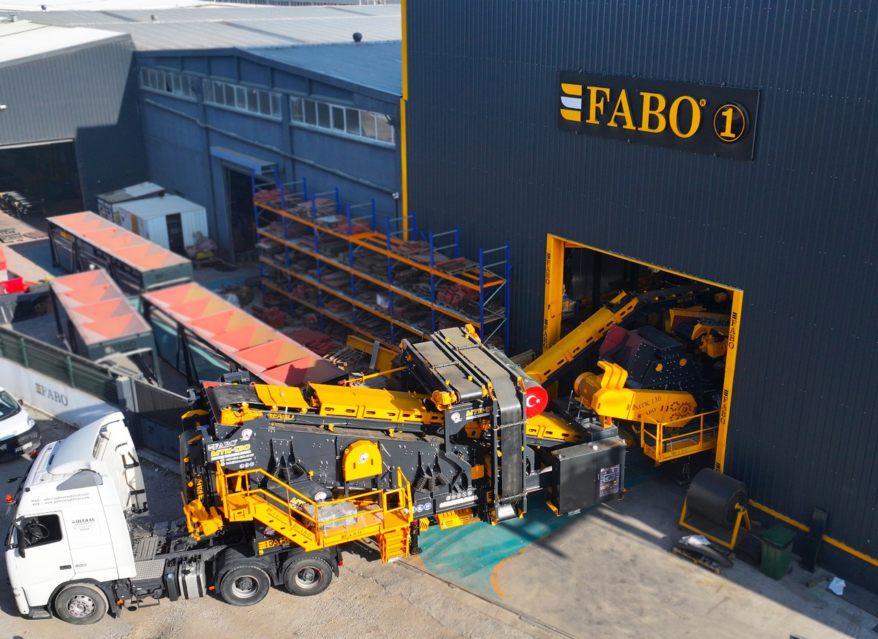 FABO Mobile crusher - كسارة متحركه: صورة 2 FABO Mobile crusher - كسارة متحركه: صورة 2
