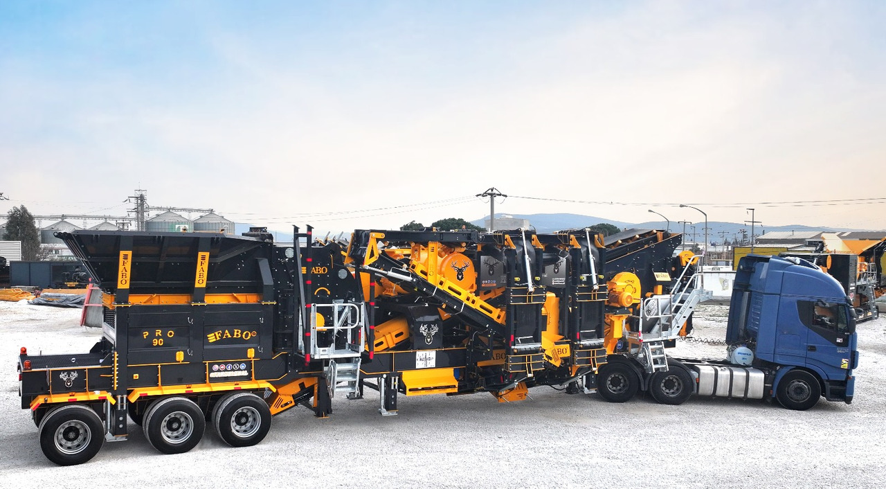 FABO Mobile crusher - كسارة متحركه: صورة 1 FABO Mobile crusher - كسارة متحركه: صورة 1