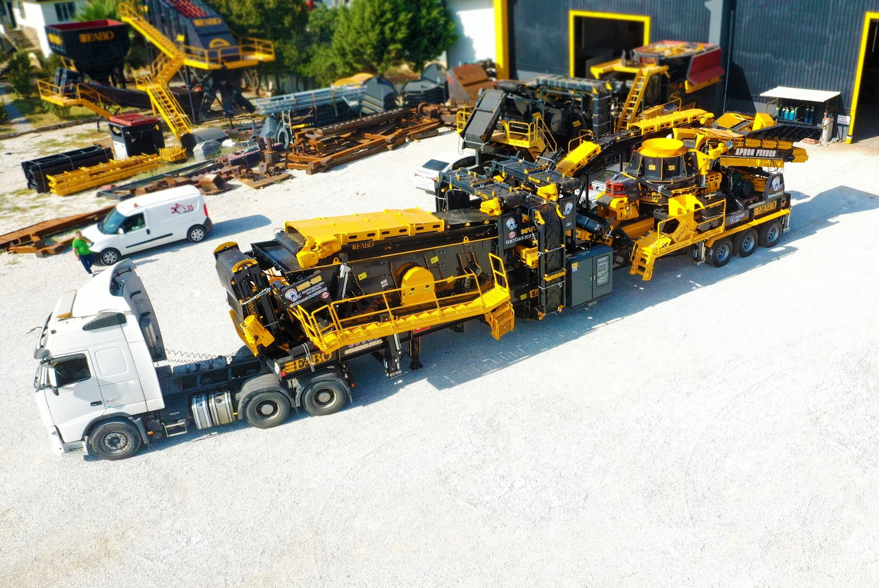 FABO Mobile crusher - كسارة متحركه: صورة 5 FABO Mobile crusher - كسارة متحركه: صورة 5