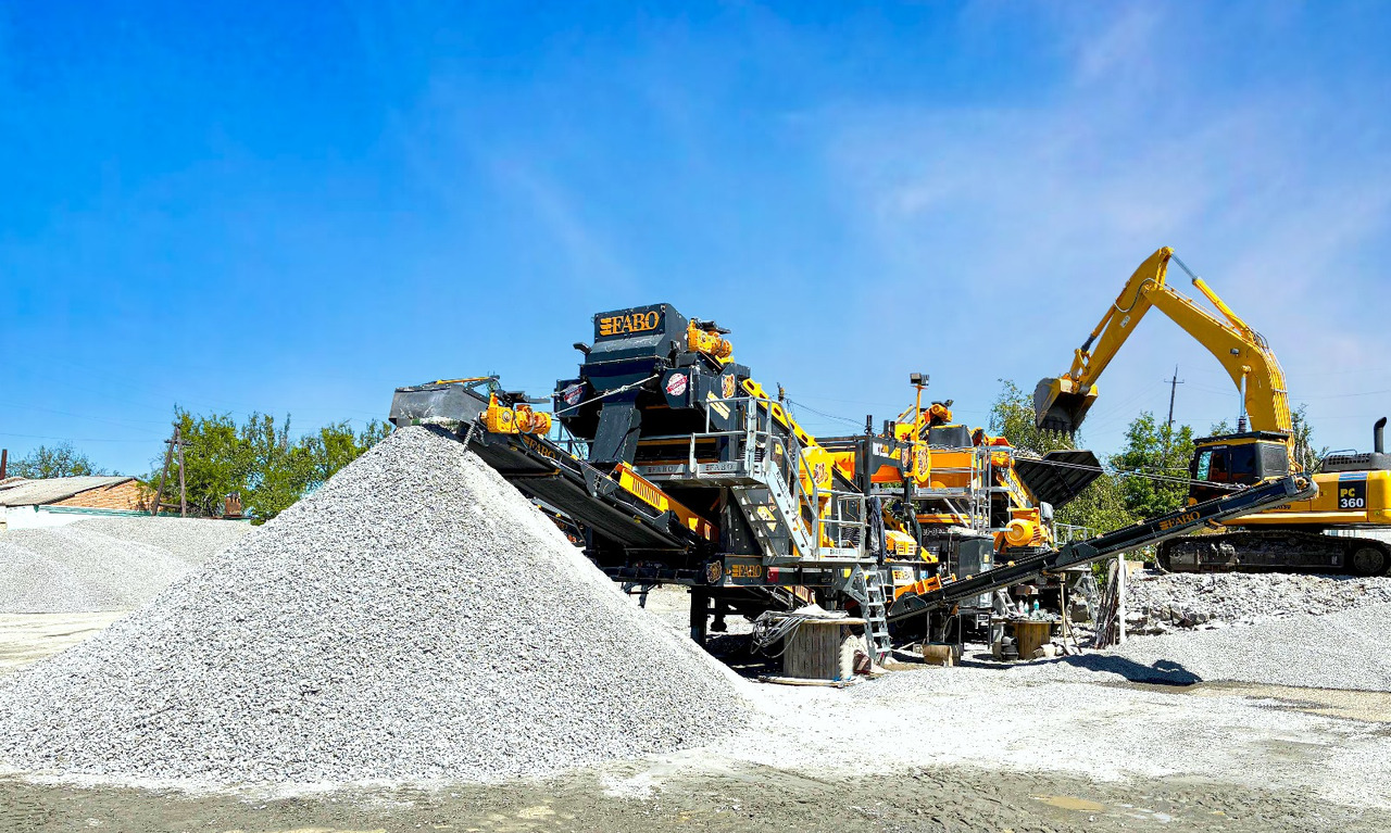 FABO Mobile crusher - كسارة متحركه: صورة 3 FABO Mobile crusher - كسارة متحركه: صورة 3