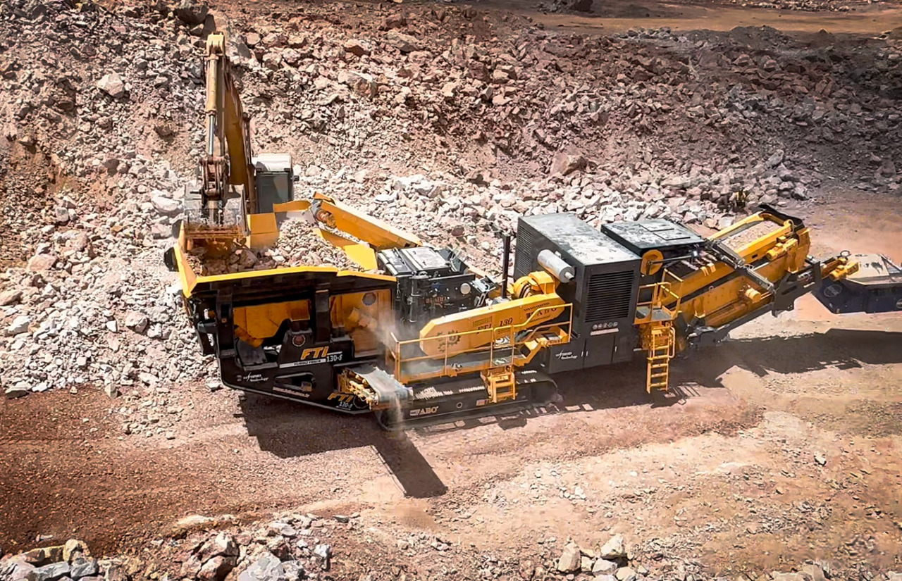 FABO Mobile crusher - كسارة متحركه: صورة 3 FABO Mobile crusher - كسارة متحركه: صورة 3