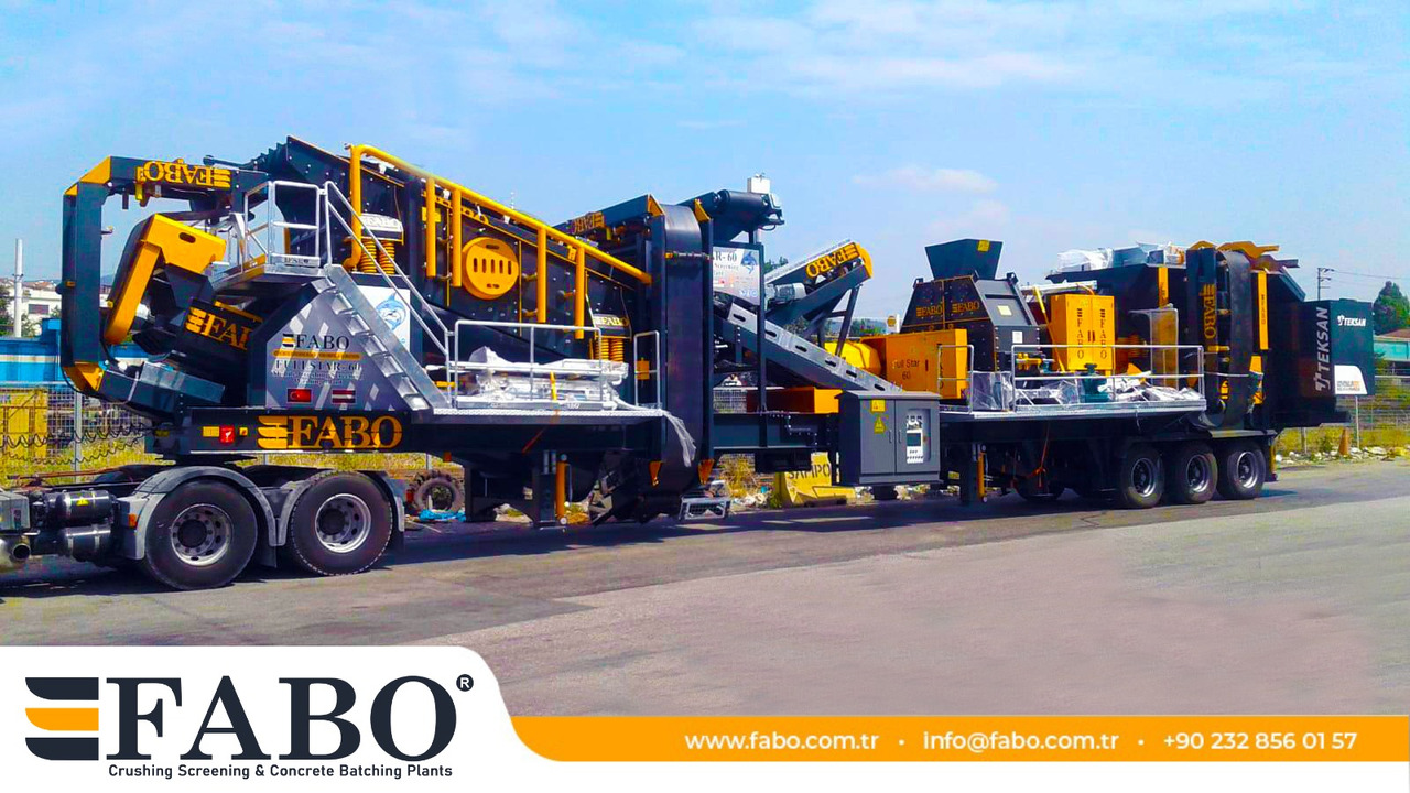 جديدة كسارة متحركه FABO Mobile crusher: صورة 16 جديدة كسارة متحركه FABO Mobile crusher: صورة 16
