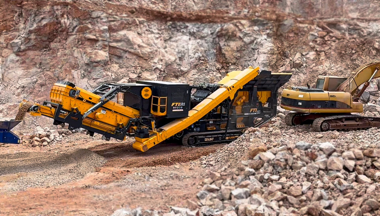 FABO Mobile crusher - كسارة متحركه: صورة 2 FABO Mobile crusher - كسارة متحركه: صورة 2