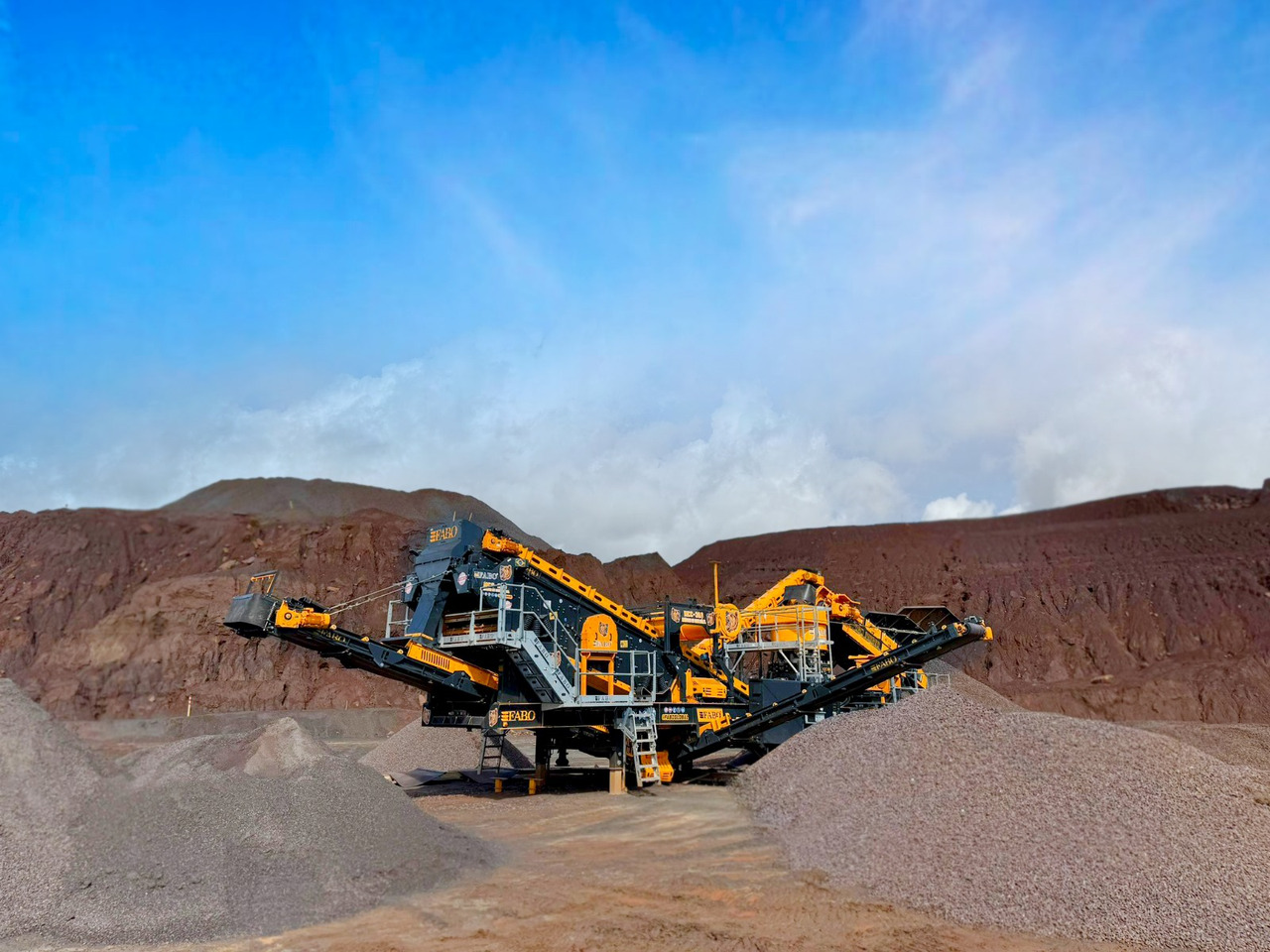 جديدة كسارة متحركه FABO Mobile crusher: صورة 7