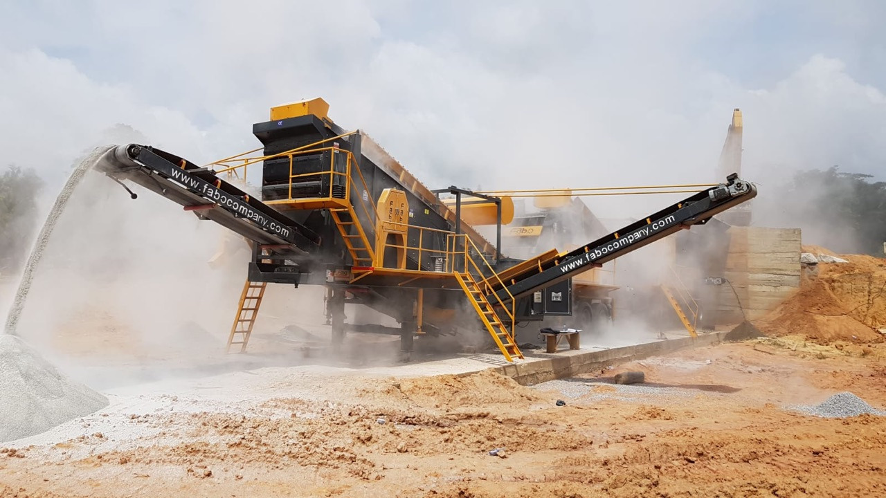 FABO Mobile crusher - كسارة متحركه: صورة 1 FABO Mobile crusher - كسارة متحركه: صورة 1