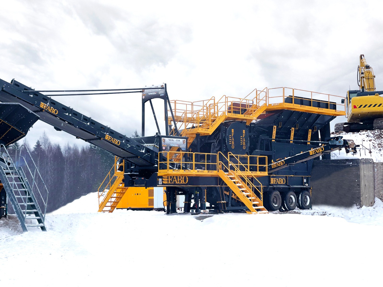 جديدة كسارة متحركه FABO Mobile crusher: صورة 10