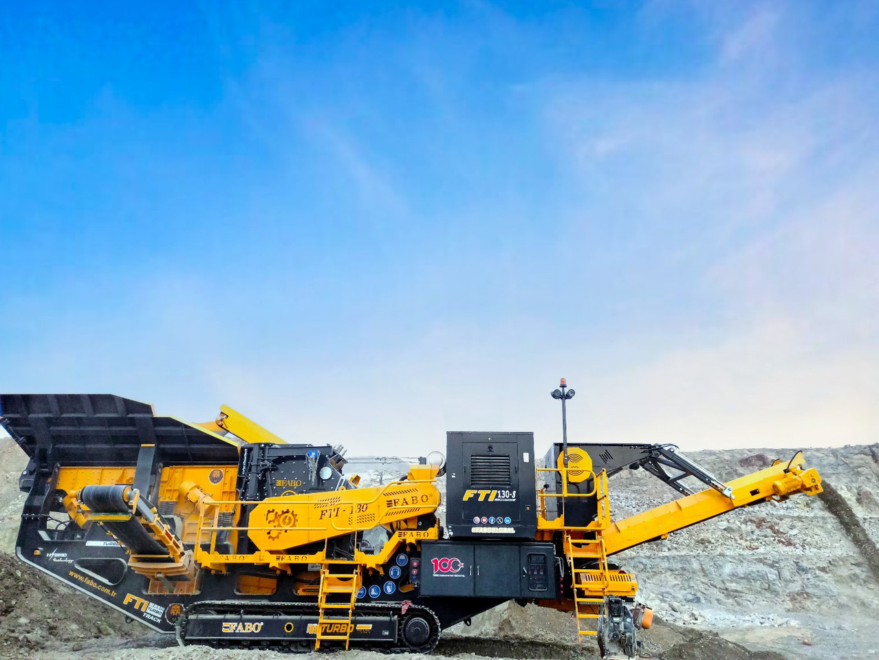 FABO Mobile crusher - كسارة متحركه: صورة 3 FABO Mobile crusher - كسارة متحركه: صورة 3