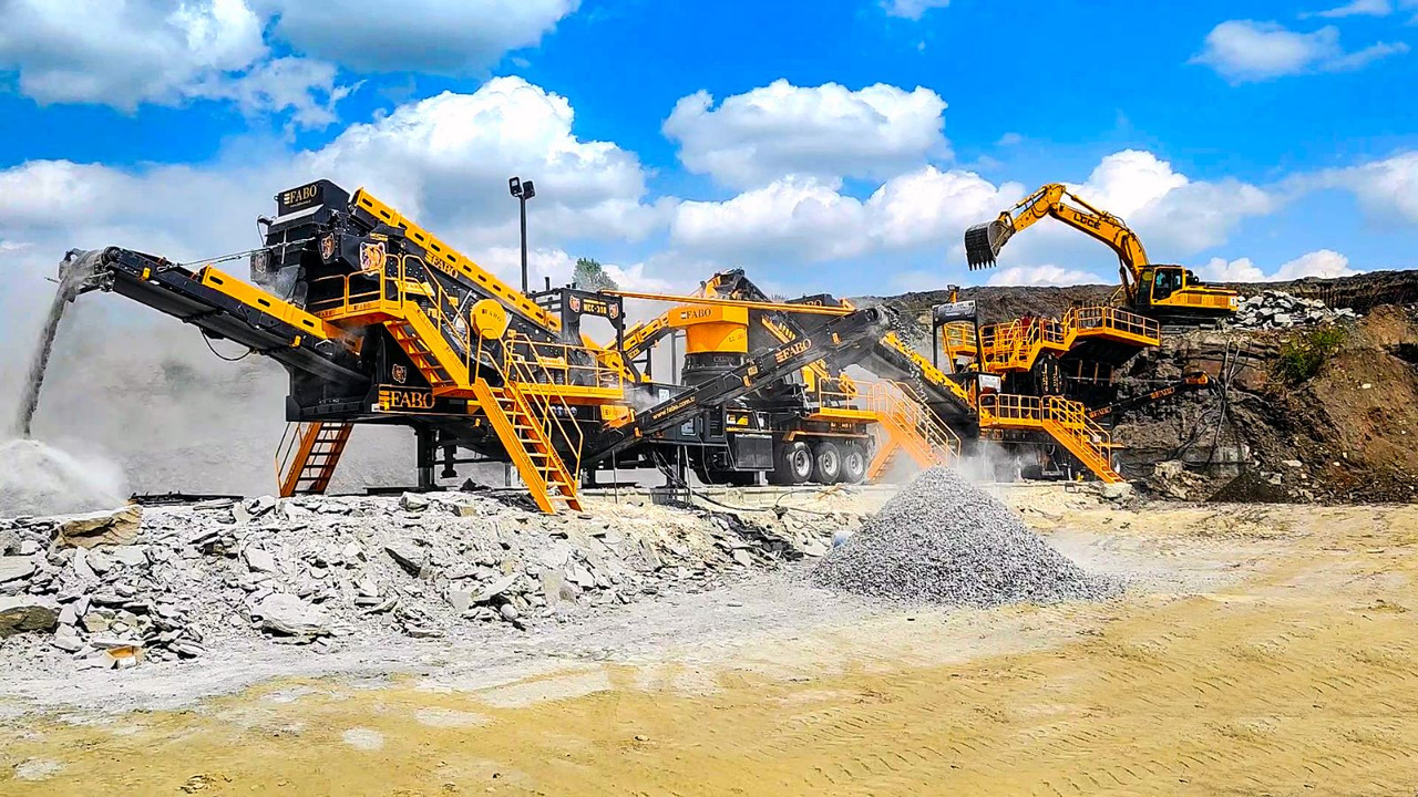 FABO Mobile crusher - كسارة متحركه: صورة 2 FABO Mobile crusher - كسارة متحركه: صورة 2