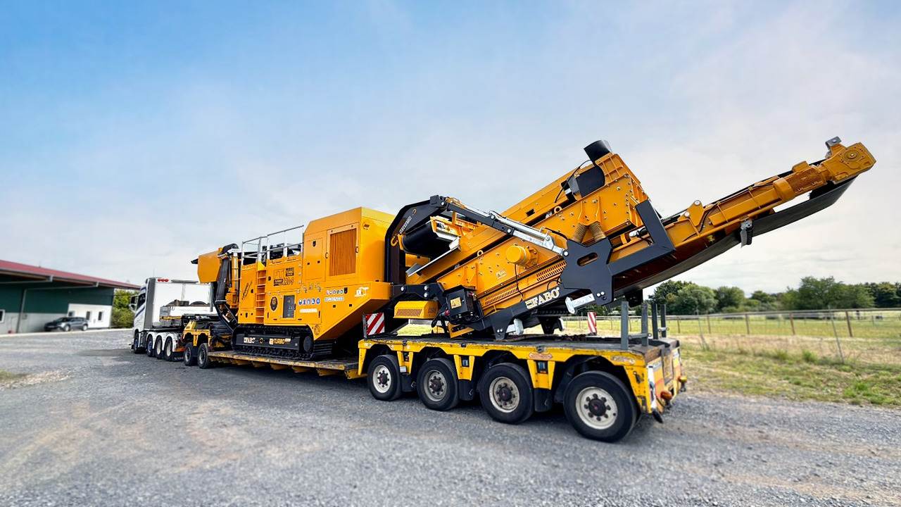 FABO Mobile crusher - كسارة متحركه: صورة 1 FABO Mobile crusher - كسارة متحركه: صورة 1