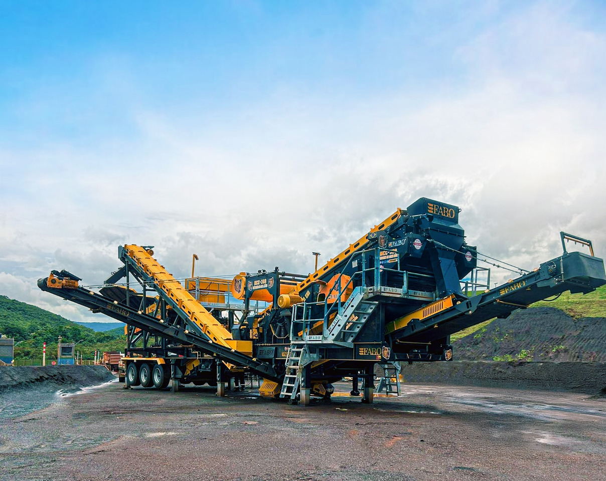 FABO Mobile crusher - كسارة متحركه: صورة 5 FABO Mobile crusher - كسارة متحركه: صورة 5